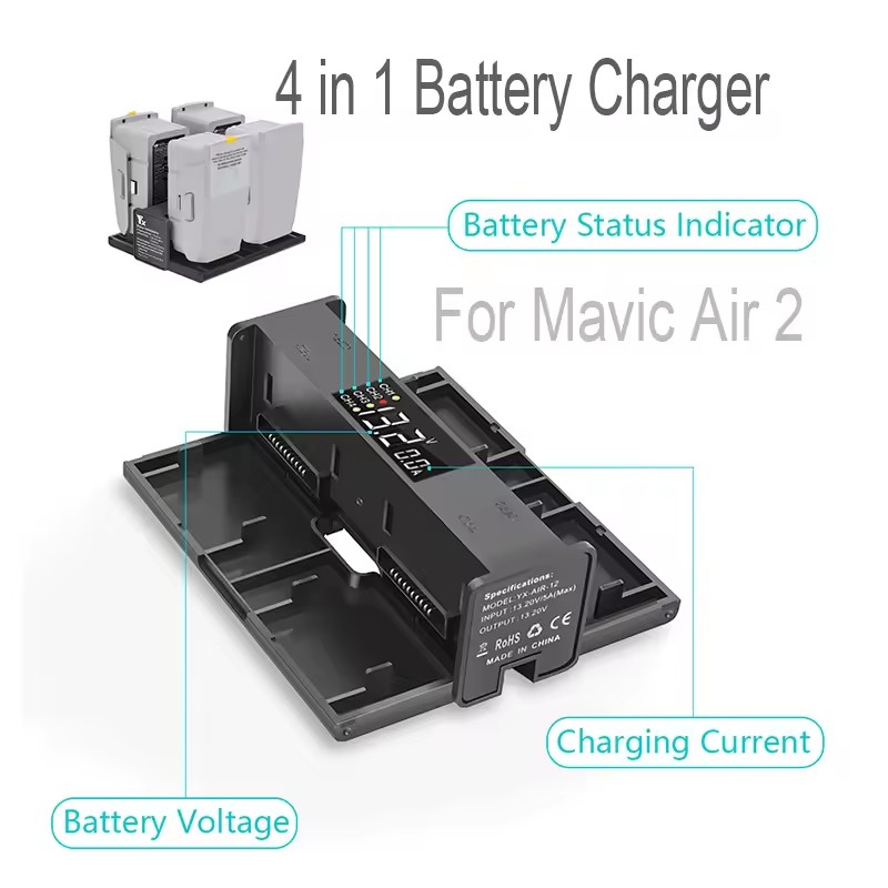 Drone Charging Hub - Hub de carga plegable portátil 4